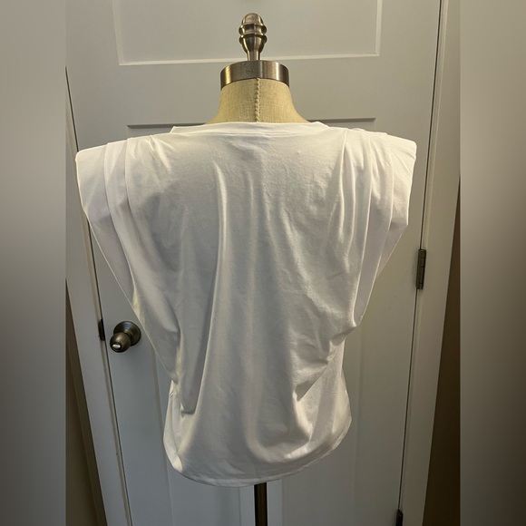 Express White Tee - Picture 2 of 4